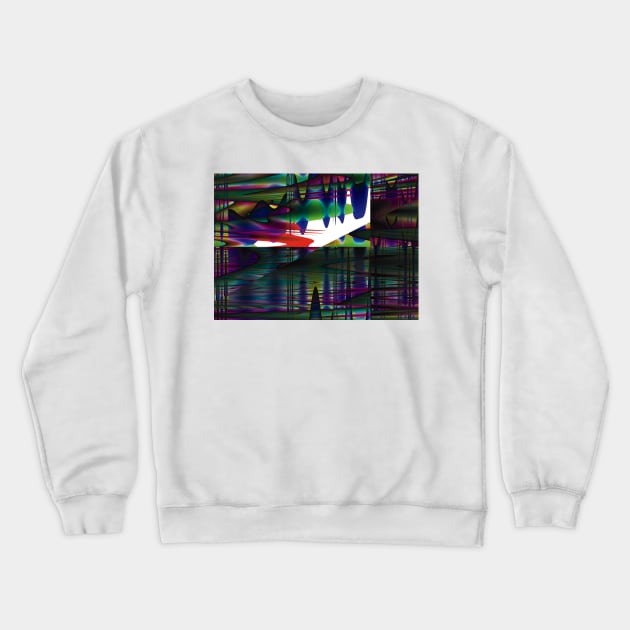 Beautiful Glitch Crewneck Sweatshirt by LukeMargetts